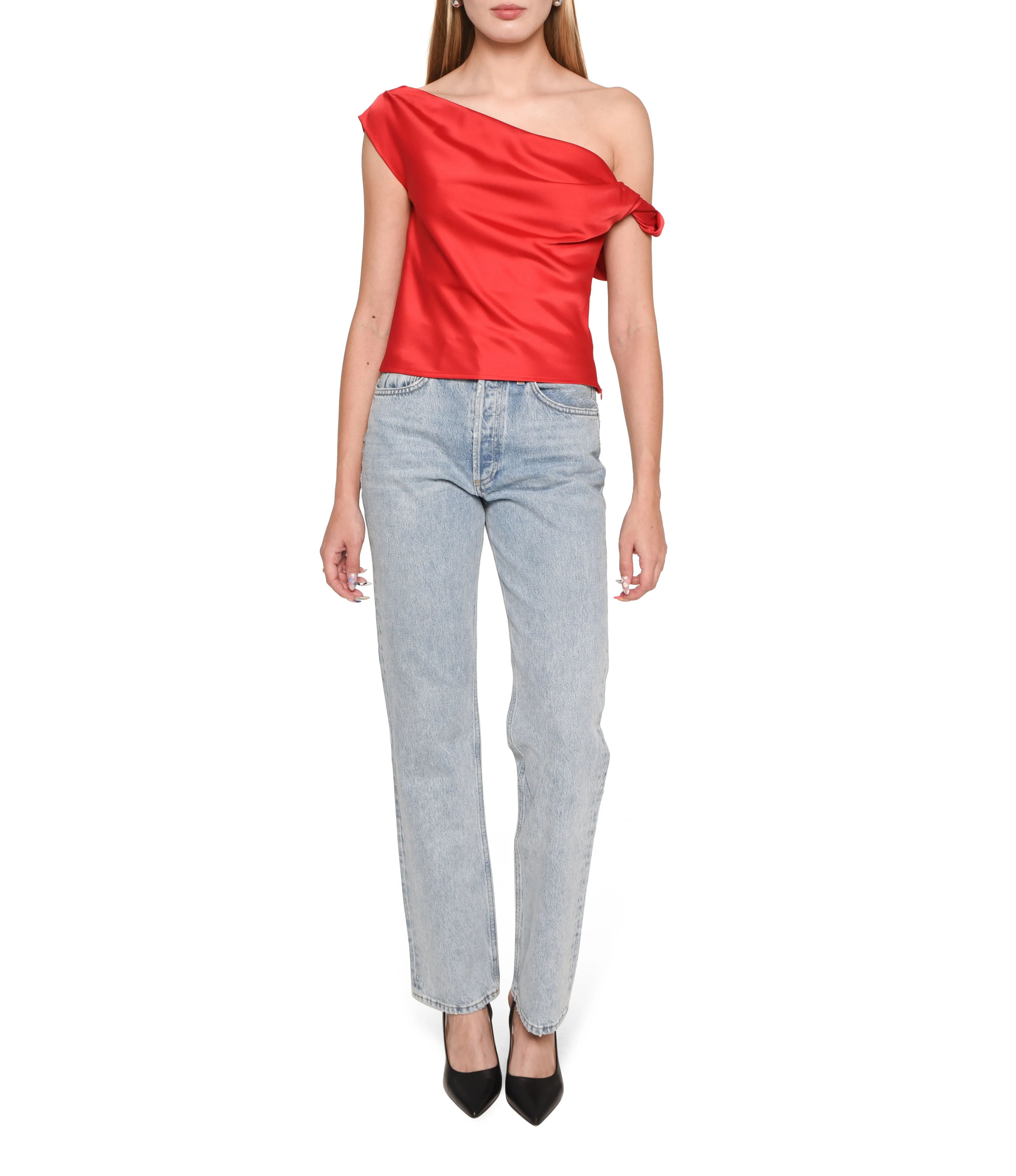 ONE OFF DRAPED TOP sold by Wayf