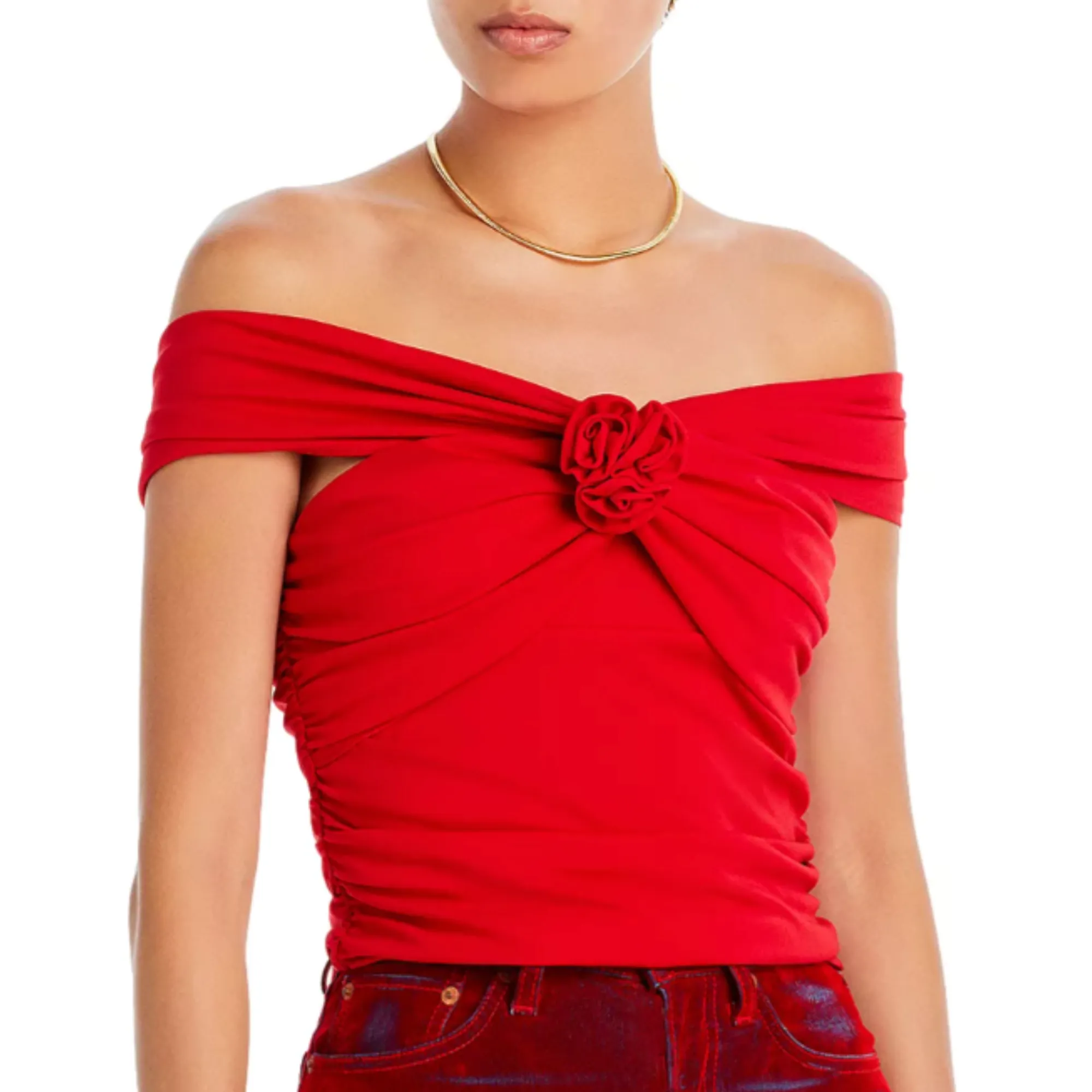 BELLE OFF SHOULDER TOP sold by Wayf product image thumbnail 3