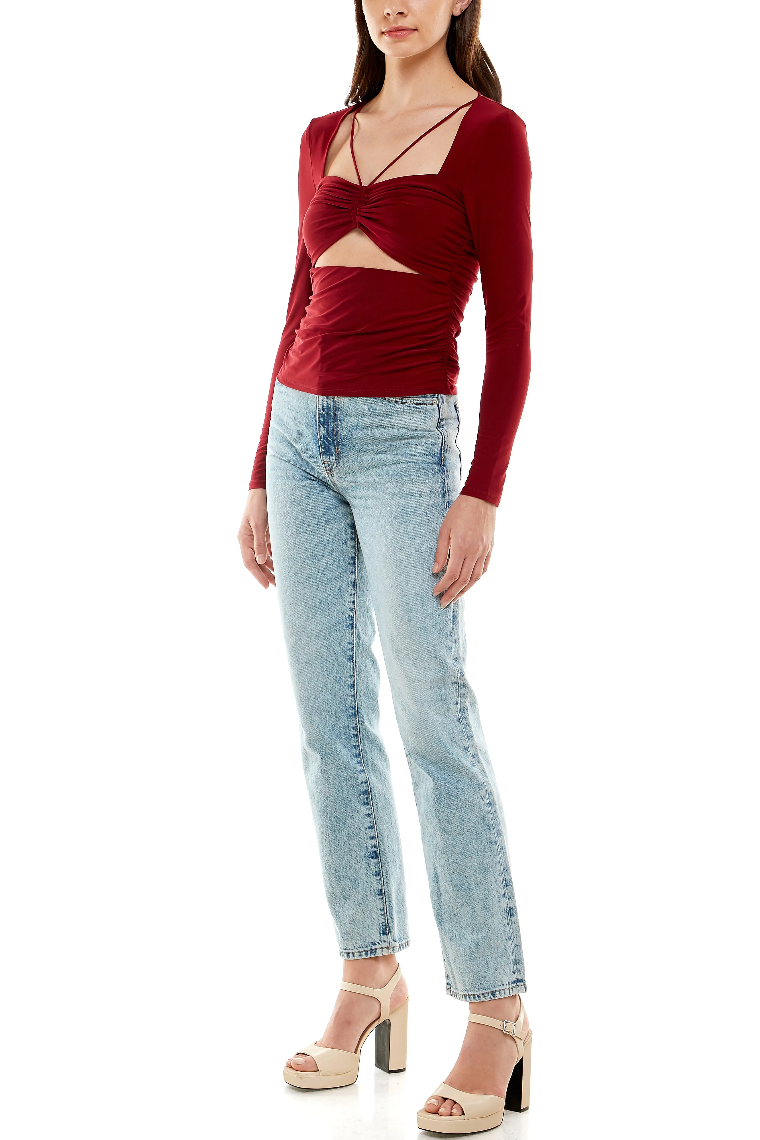 MELROSE HALTER TOP sold by Wayf product image thumbnail 3