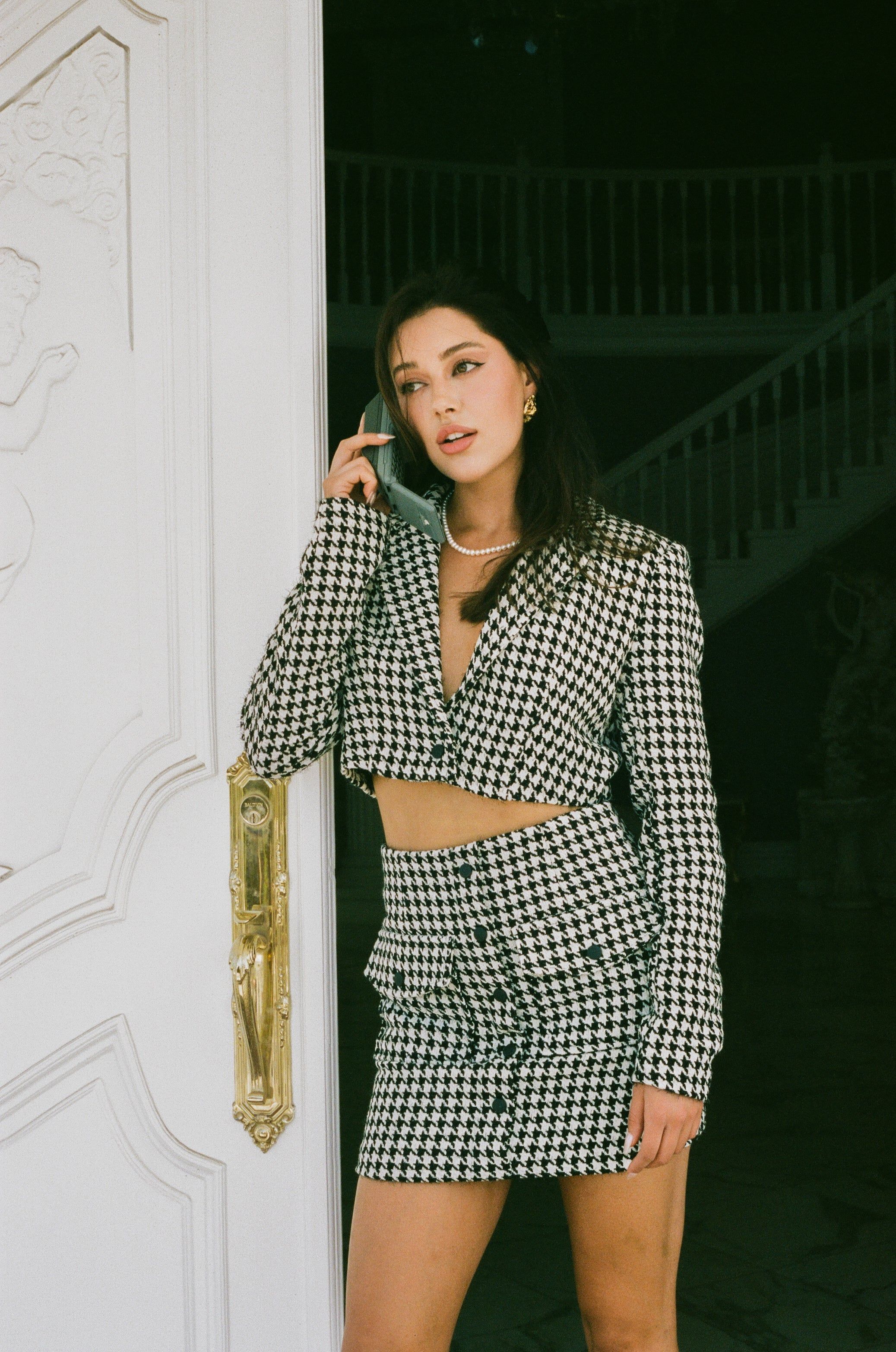 AS IF CROPPED BLAZER sold by Wayf