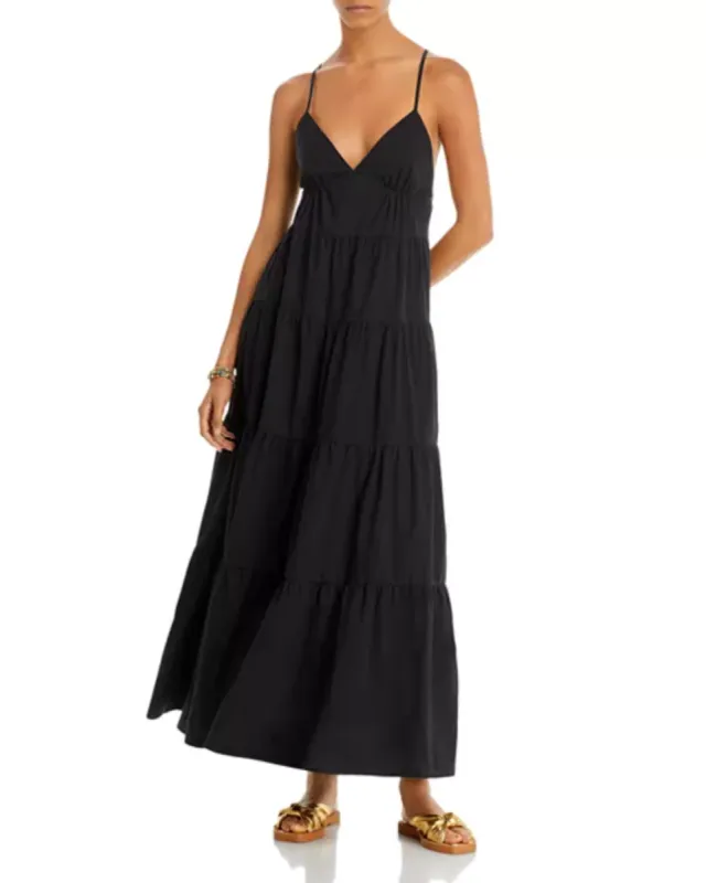 ALEXA TIERED MAXI DRESS sold by Wayf