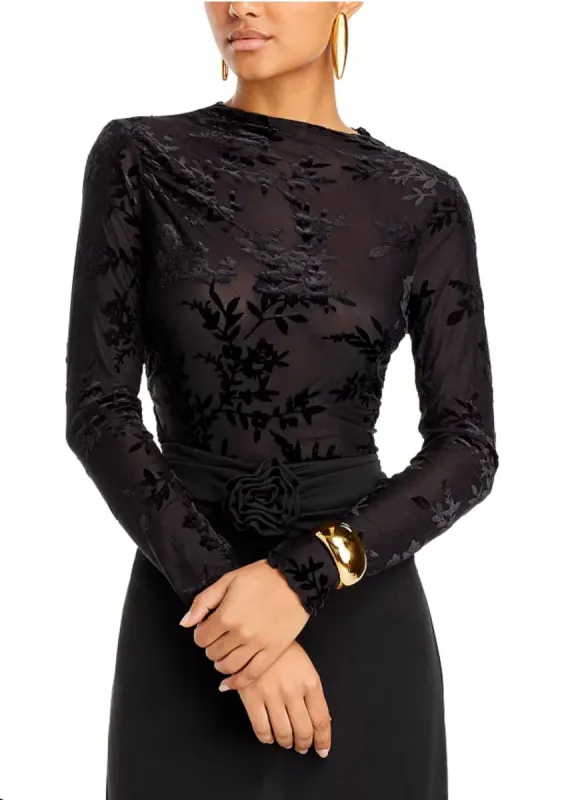 VICKI RUCHED TOP made by Wayf