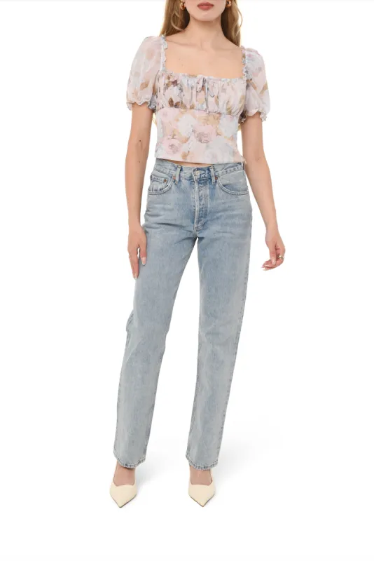 JULIETTE RUCHED TOP sold by Wayf