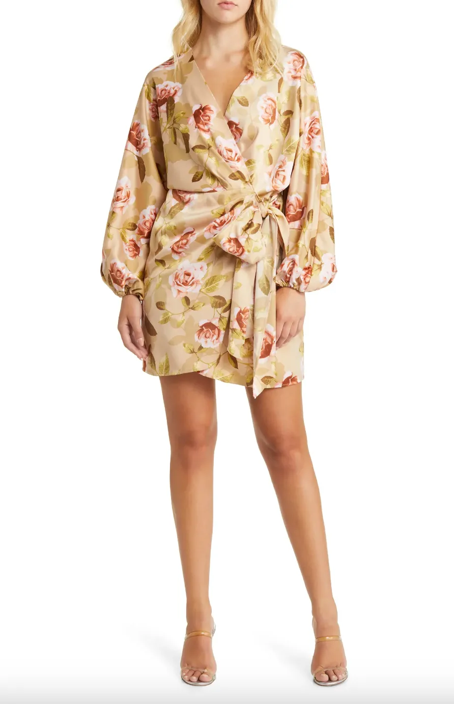 Amour Wrap Dress sold by Wayf