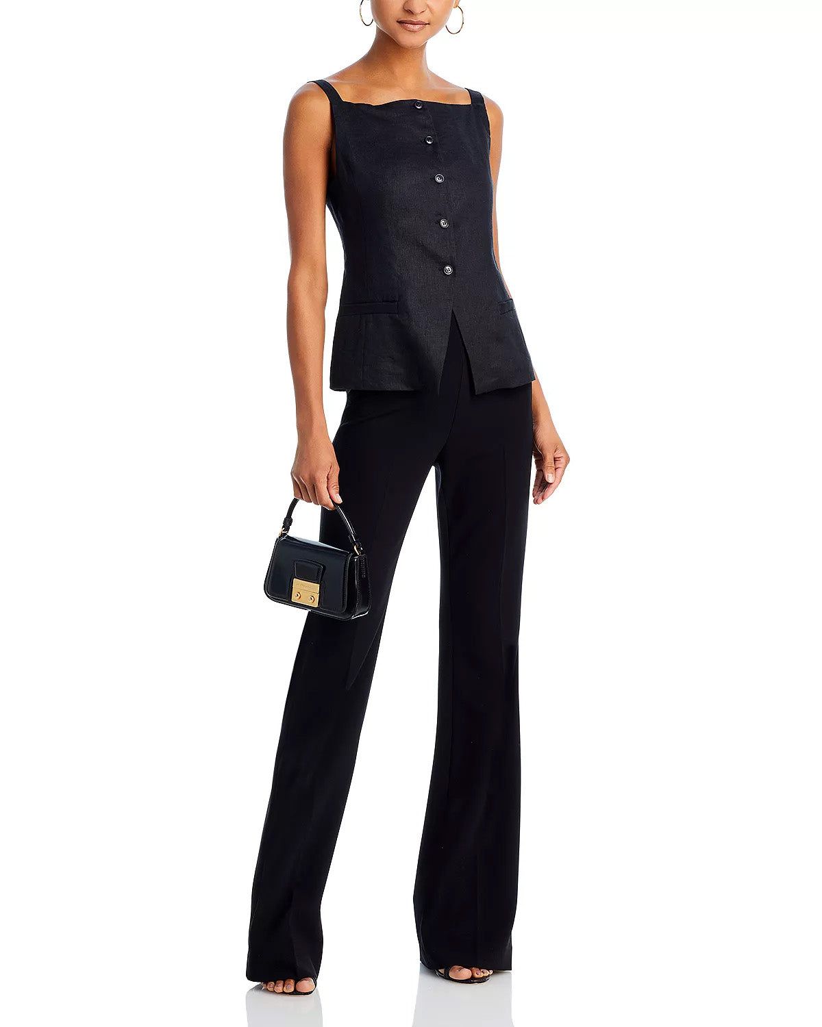 JOAN BUTTON UP TOP sold by Wayf