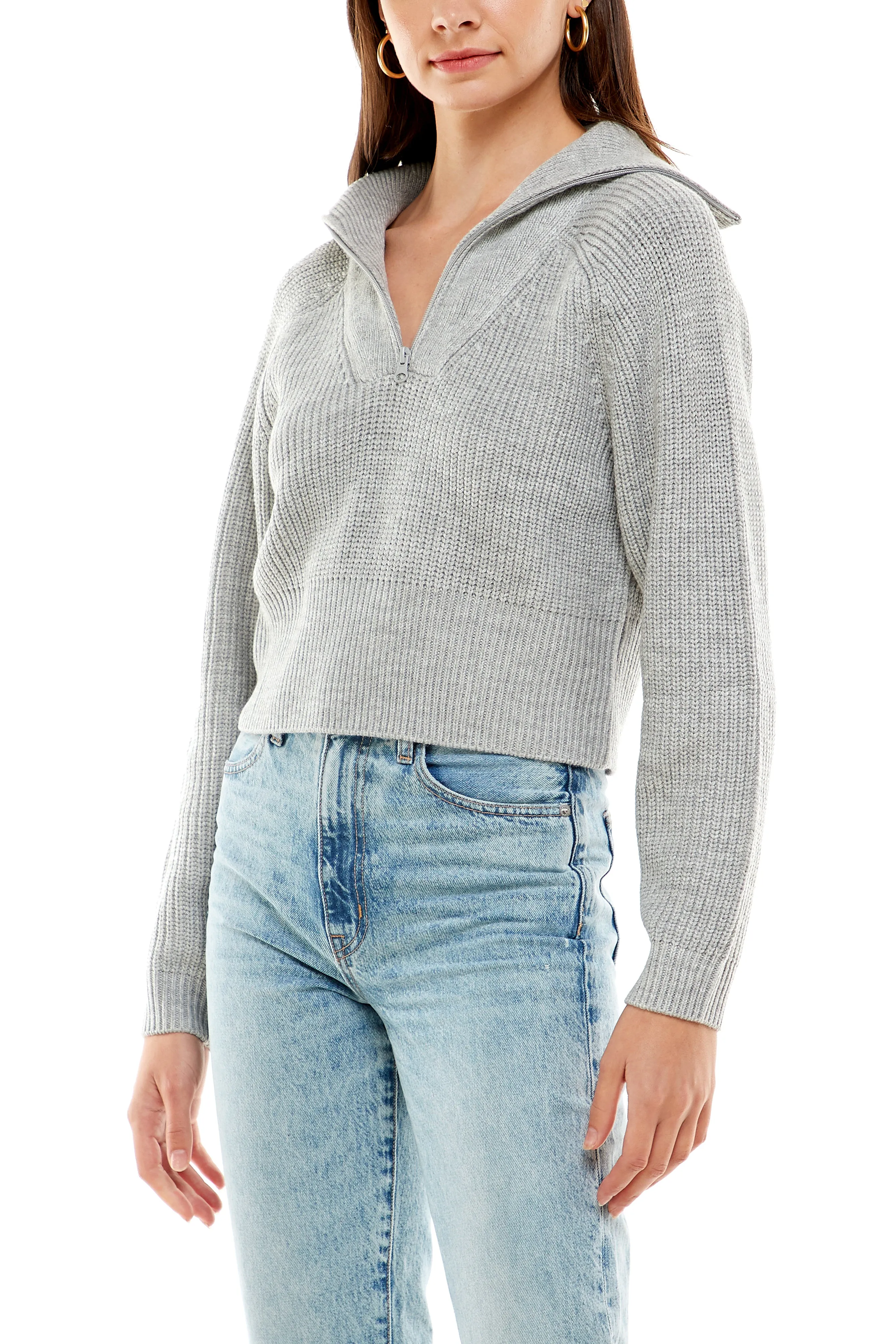 NELLY HALF ZIP PULLOVER sold by Wayf product image thumbnail 4