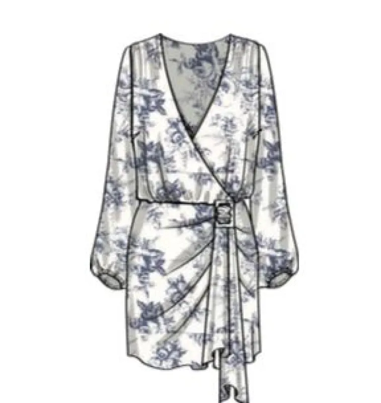 WRAP MINI DRESS sold by Wayf