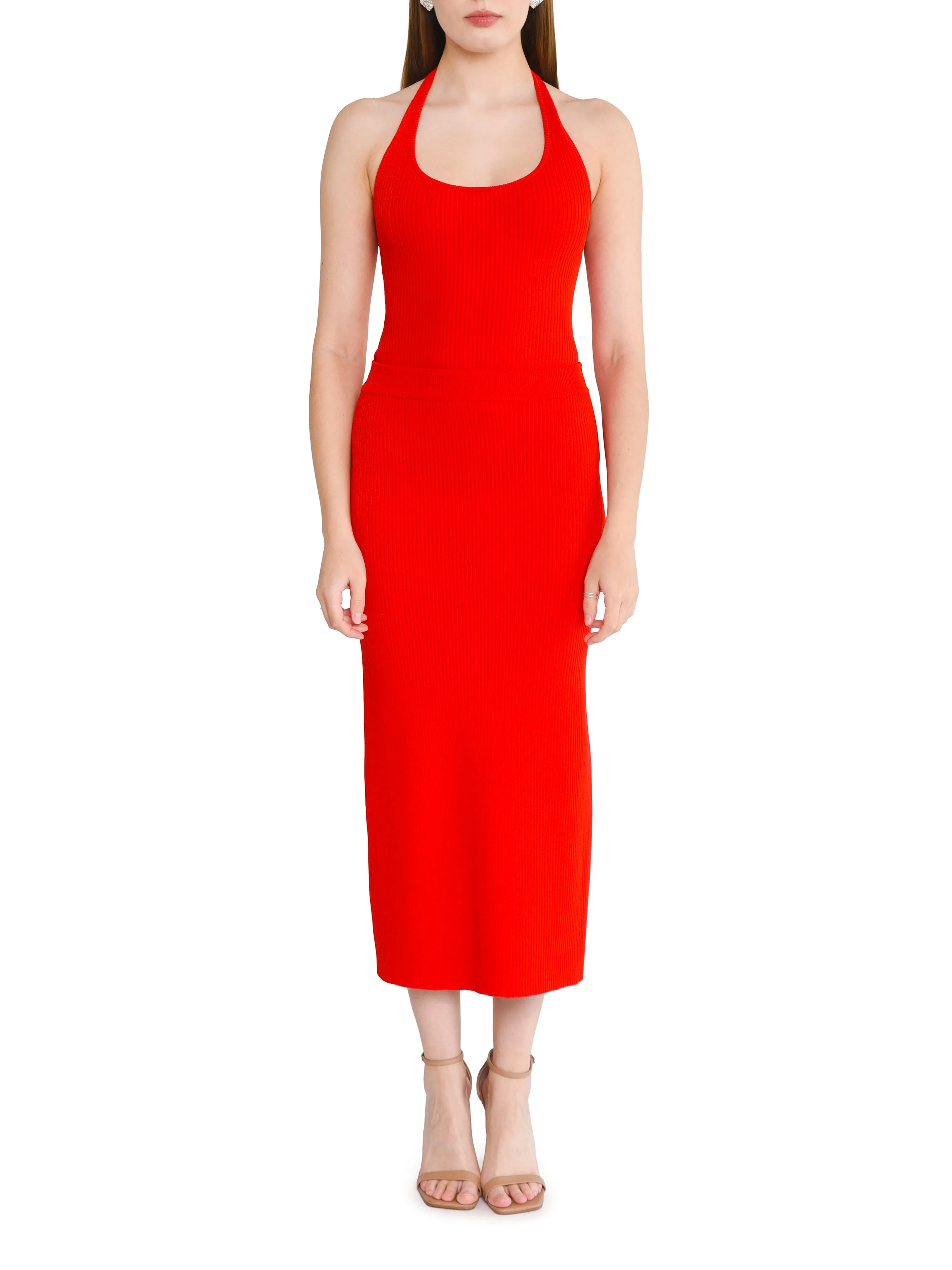 ELODY MIDI SKIRT sold by Wayf product image thumbnail 4