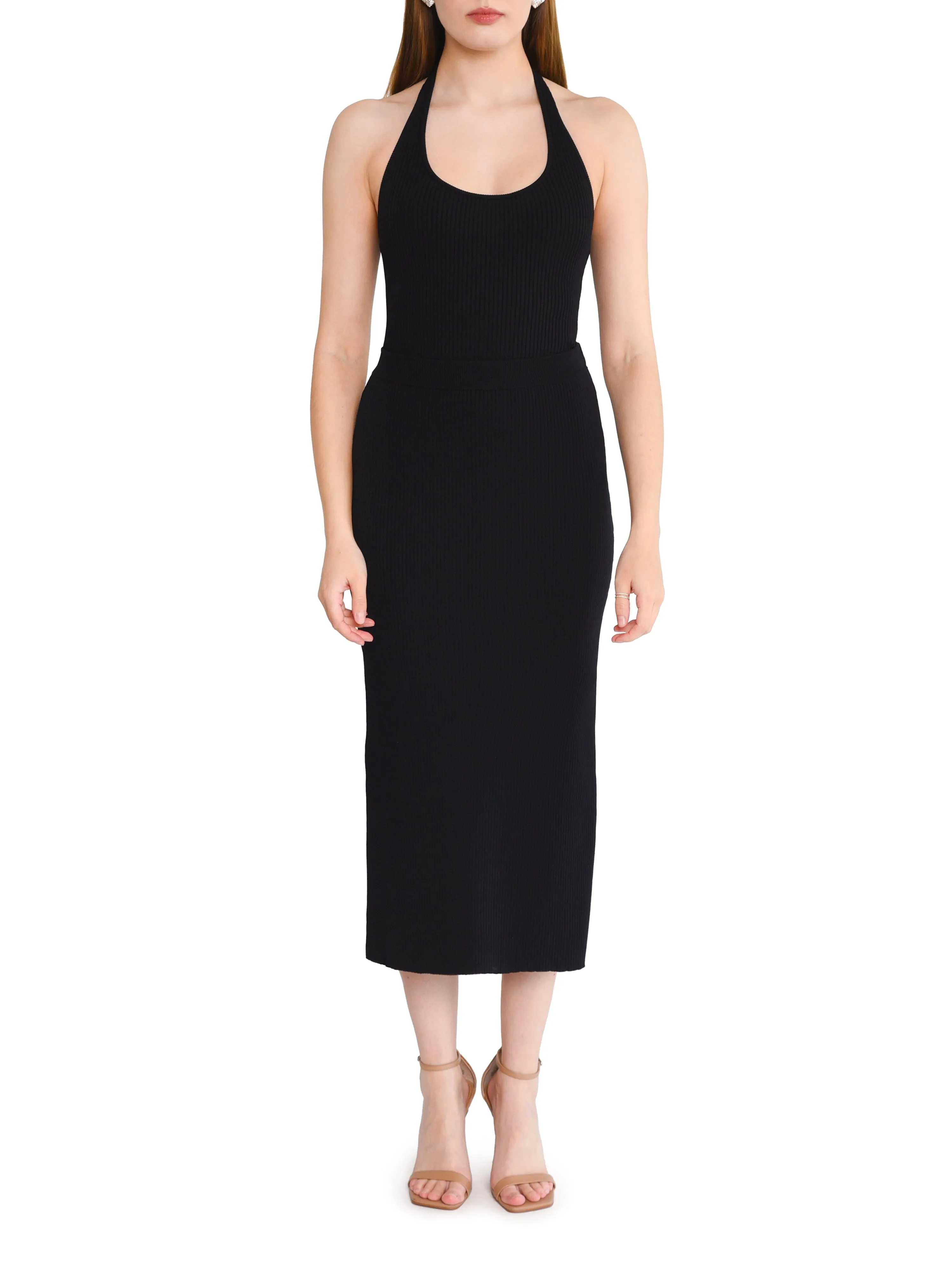 ELODY MIDI SKIRT sold by Wayf product image thumbnail 3