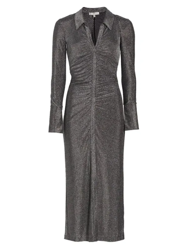 TAKE A NUMBER MIDI DRESS sold by Wayf