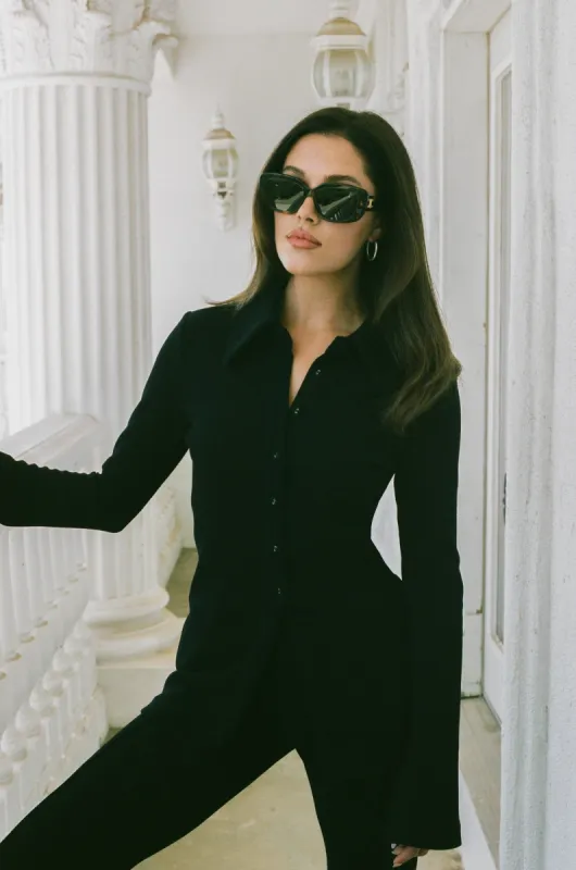 CASS BUTTON UP TOP sold by Wayf