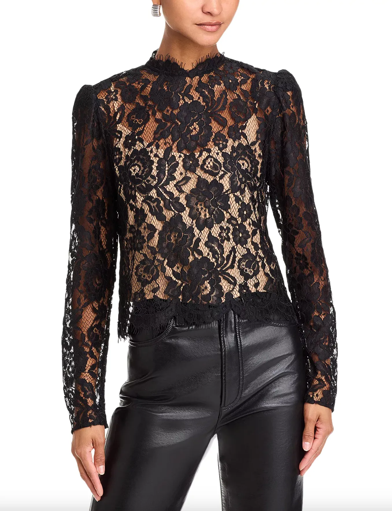 NADIA LACE TOP sold by Wayf