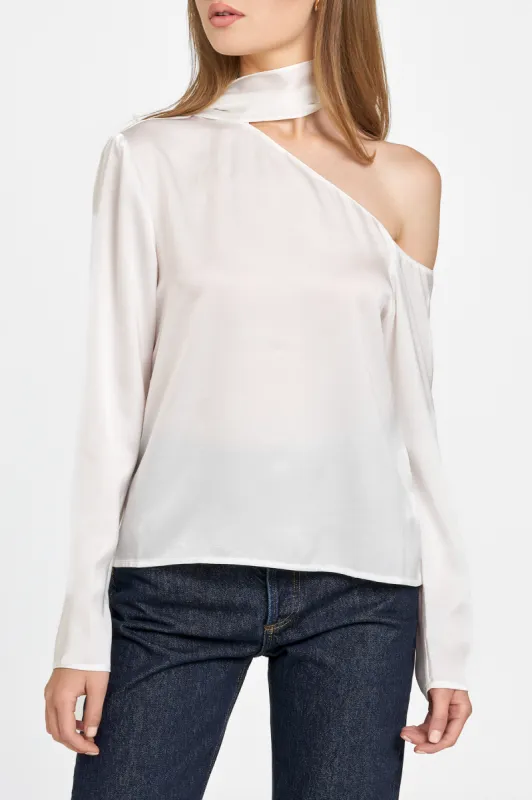 DAVENPORT SCARF TOP sold by Wayf