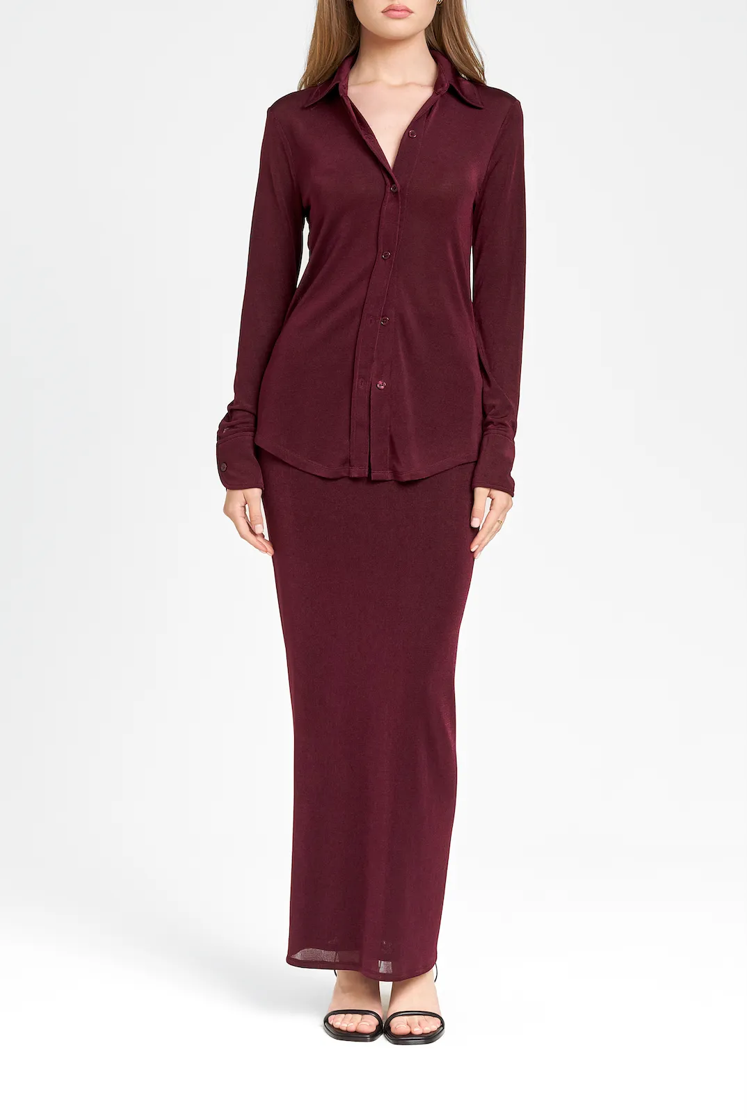 CHARLOTTE KNIT SHIRT sold by Wayf