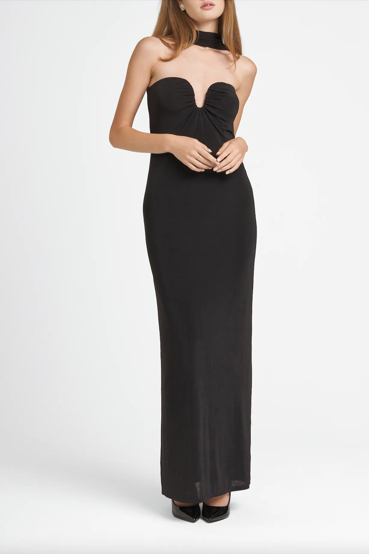 MADELEINE STRAPLESS DRESS sold by Wayf