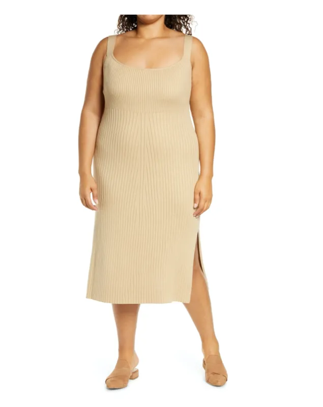 GILLIAN RIBBED TANK DRESS sold by Wayf