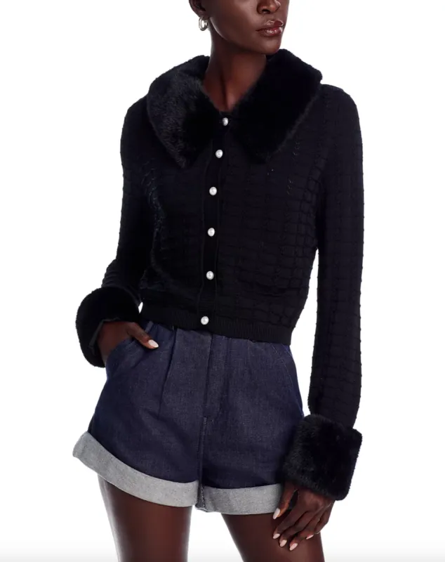 POINTELLE CARDIGAN sold by Wayf