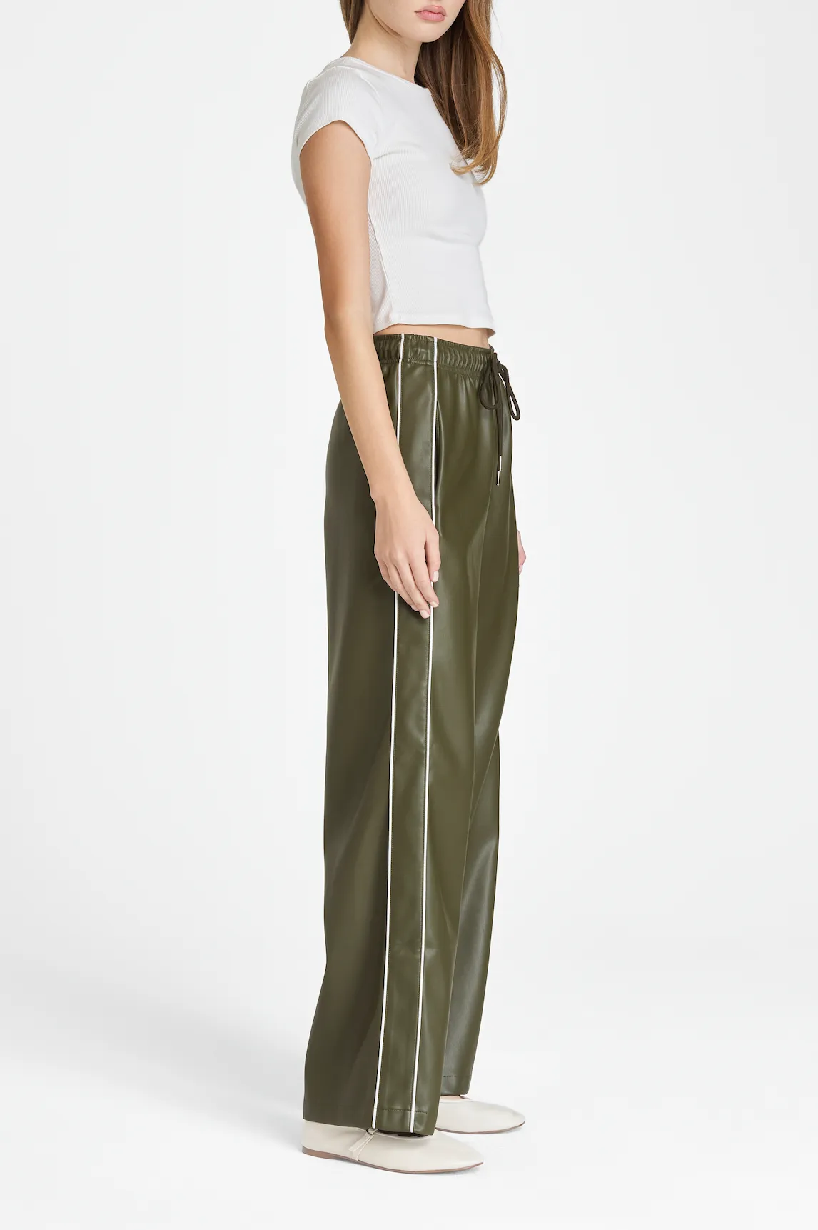 LONDON VEGAN LEATHER PANT sold by Wayf product image thumbnail 4