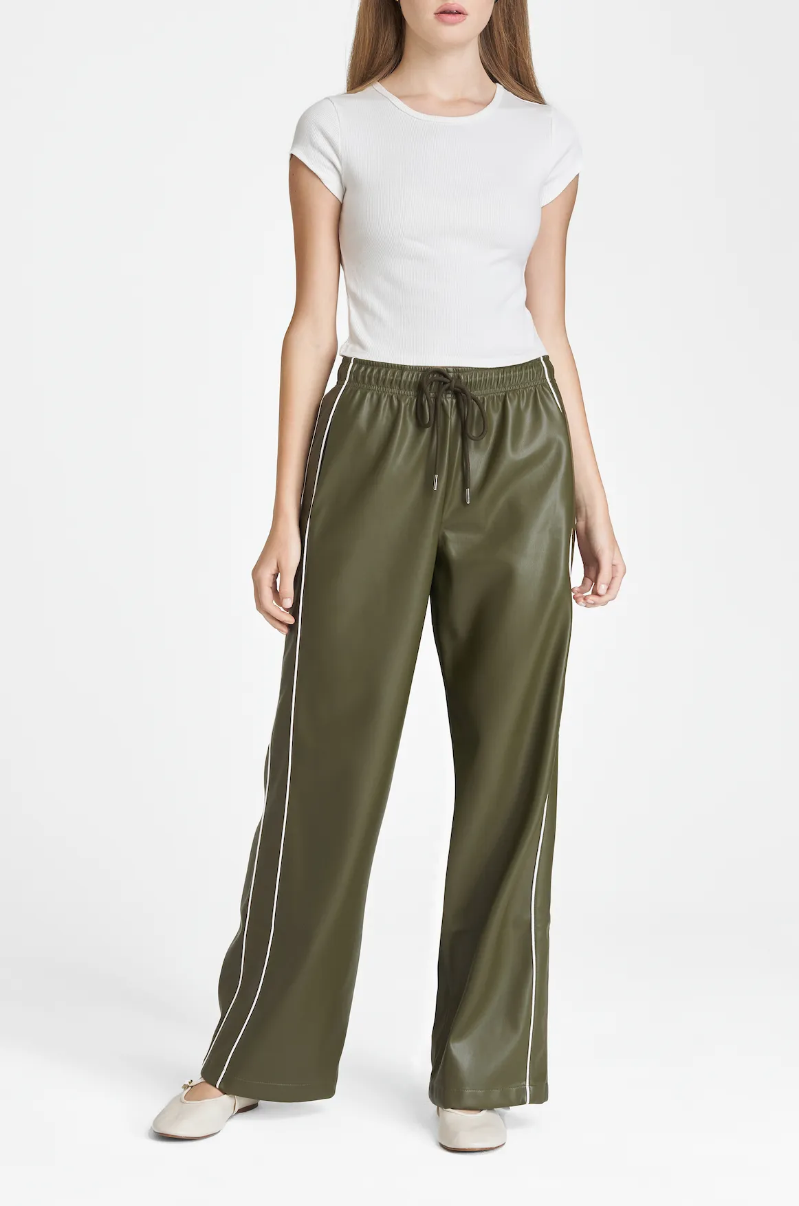 LONDON VEGAN LEATHER PANT sold by Wayf