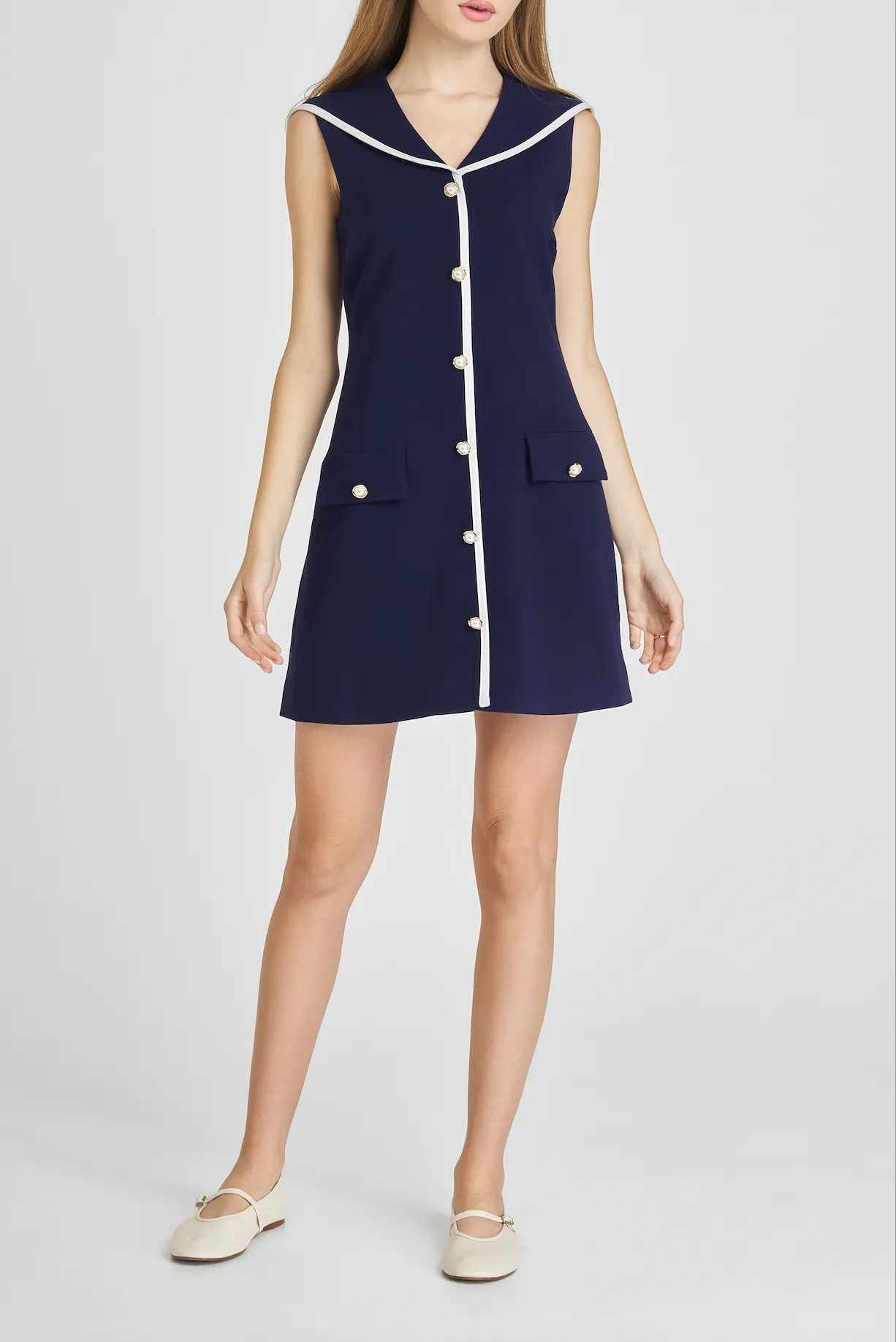 SET SAIL MINI DRESS sold by Wayf product image thumbnail 2