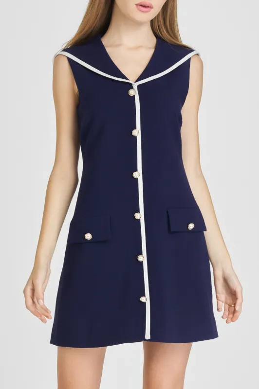 SET SAIL MINI DRESS sold by Wayf