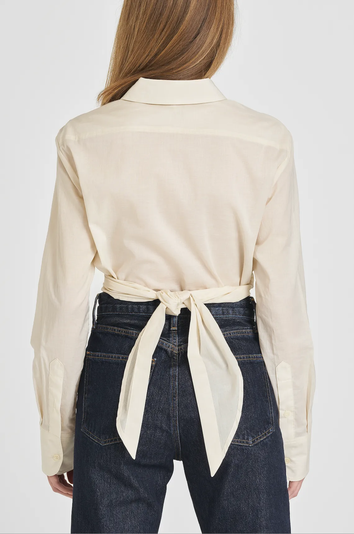 AMELIE WRAP SHIRT sold by Wayf product image thumbnail 2