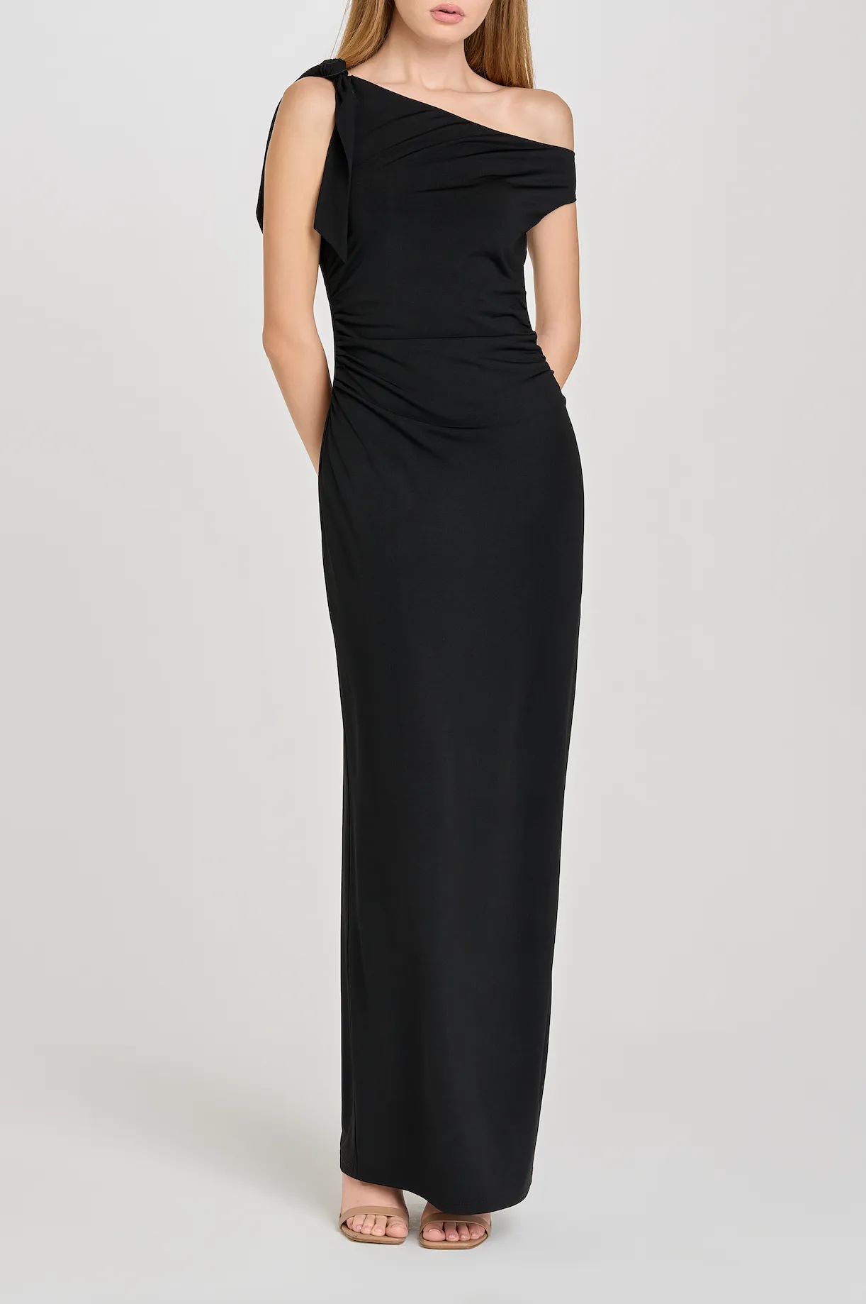 SAY LESS RUCHED DRESS sold by Wayf product image thumbnail 2