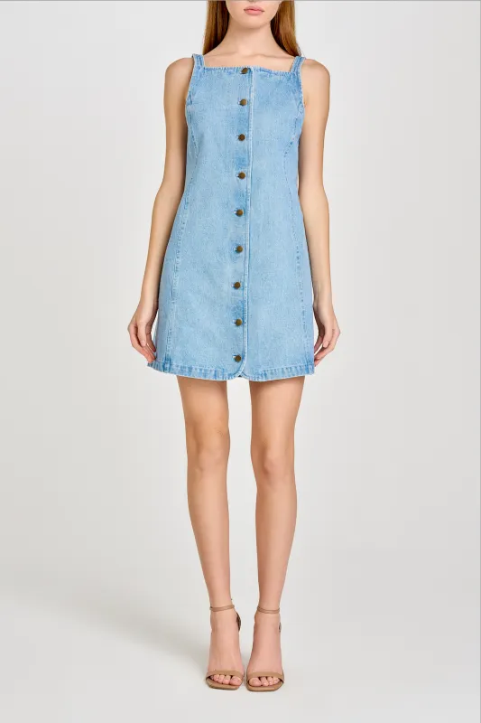 ALEX DENIM DRESS sold by Wayf