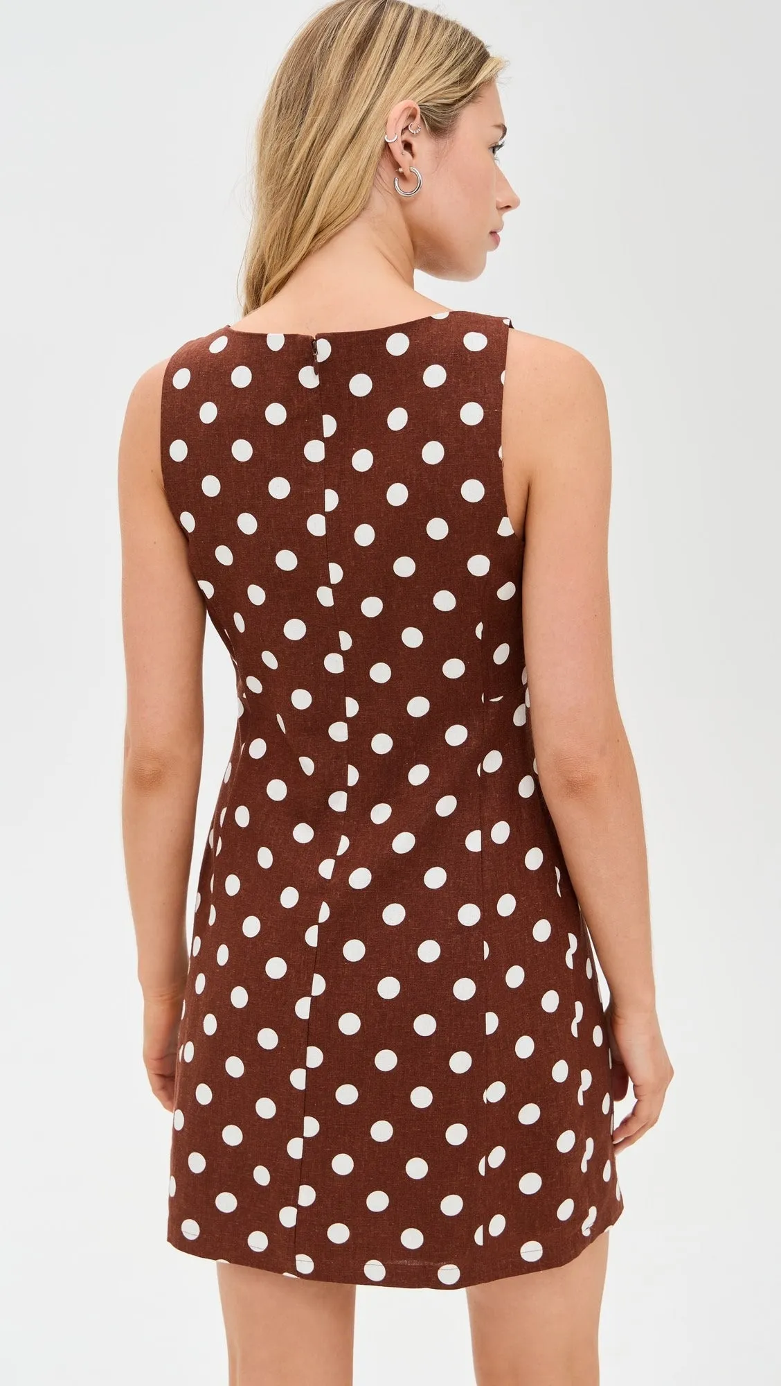 POLKA DOT MINI DRESS sold by Wayf product image thumbnail 2