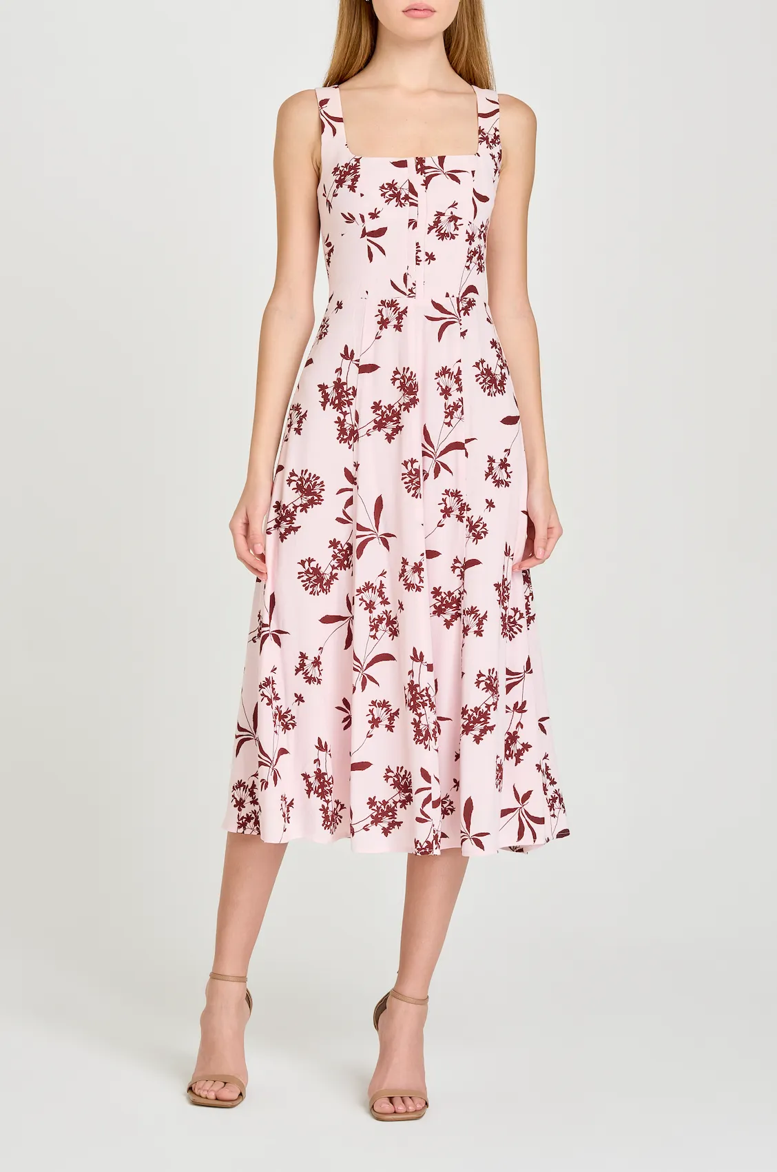 LEONIE CORSET MIDI DRESS sold by Wayf product image thumbnail 3