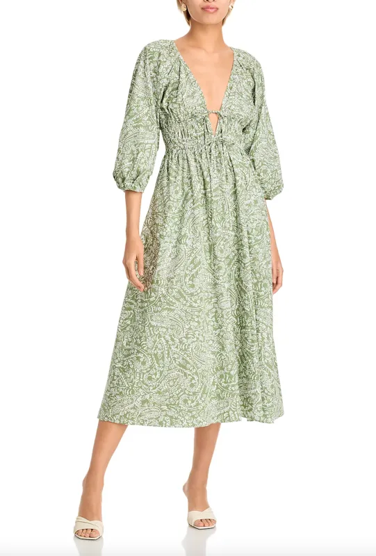 LEIGHTON MIDI DRESS sold by Wayf