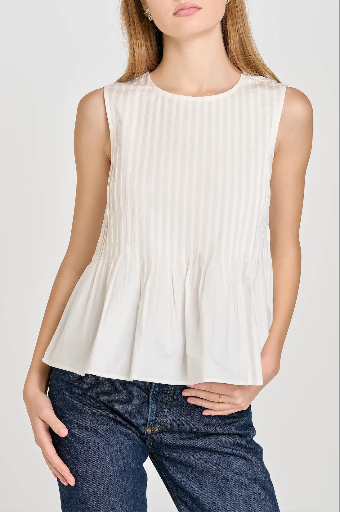 GWEN PLEATED TOP sold by Wayf product image thumbnail 3