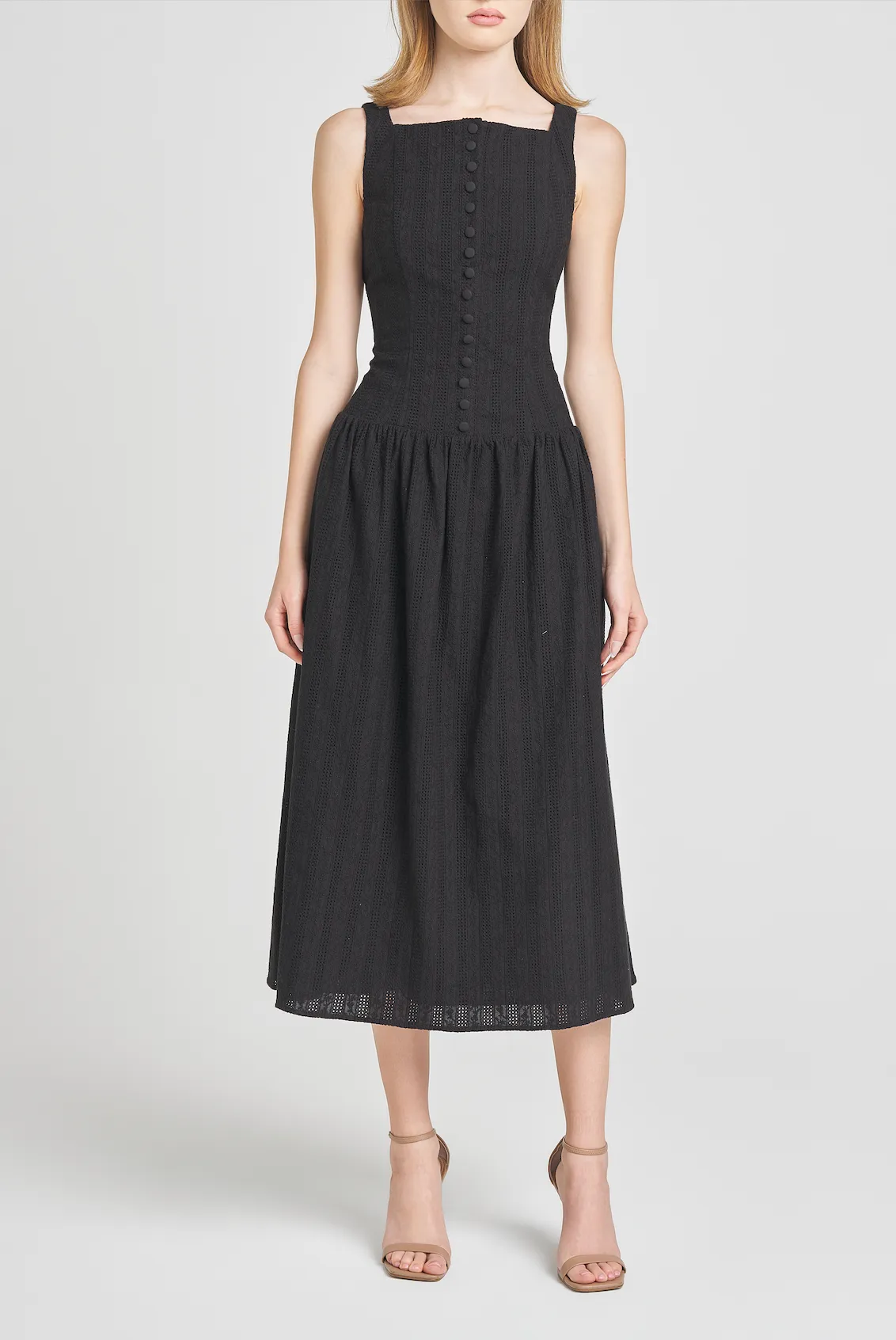 LYA MIDI DRESS sold by Wayf