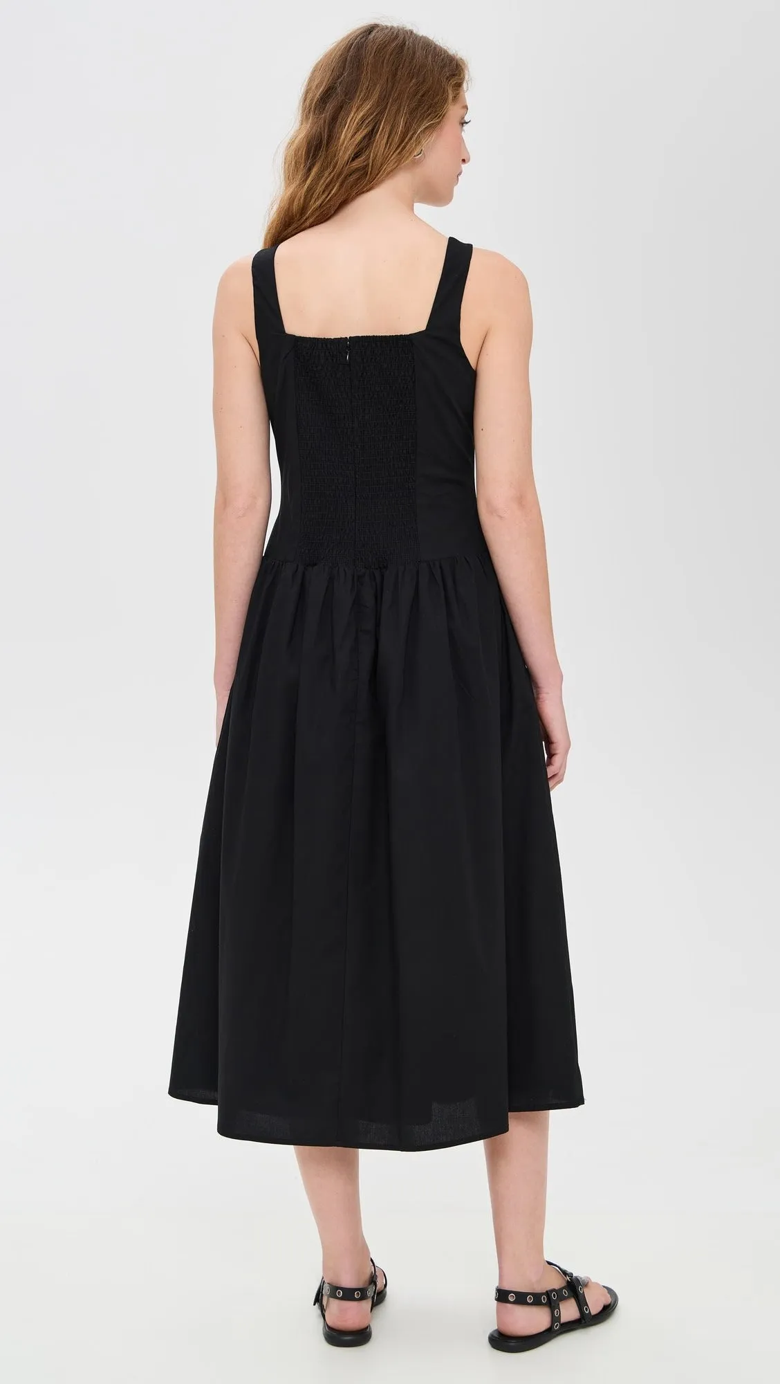 BUTTON UP MIDI DRESS sold by Wayf product image thumbnail 2