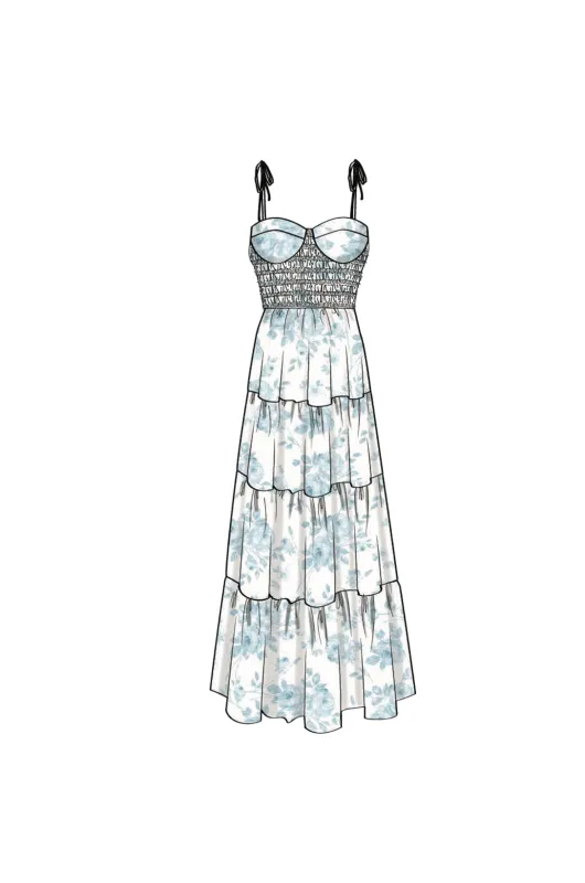 RACHELLE TIERED DRESS sold by Wayf