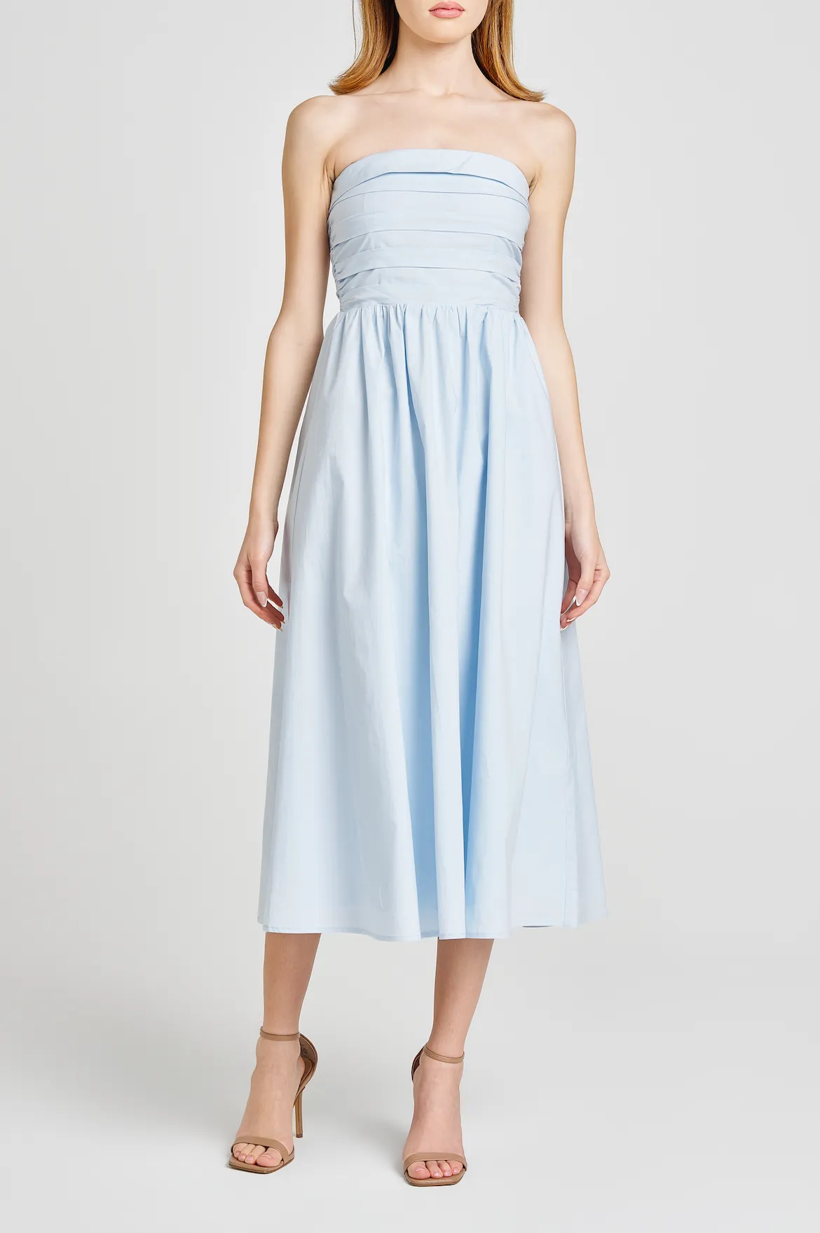 SAMMIE MIDI DRESS (REMOVABLE STRAPS) sold by Wayf