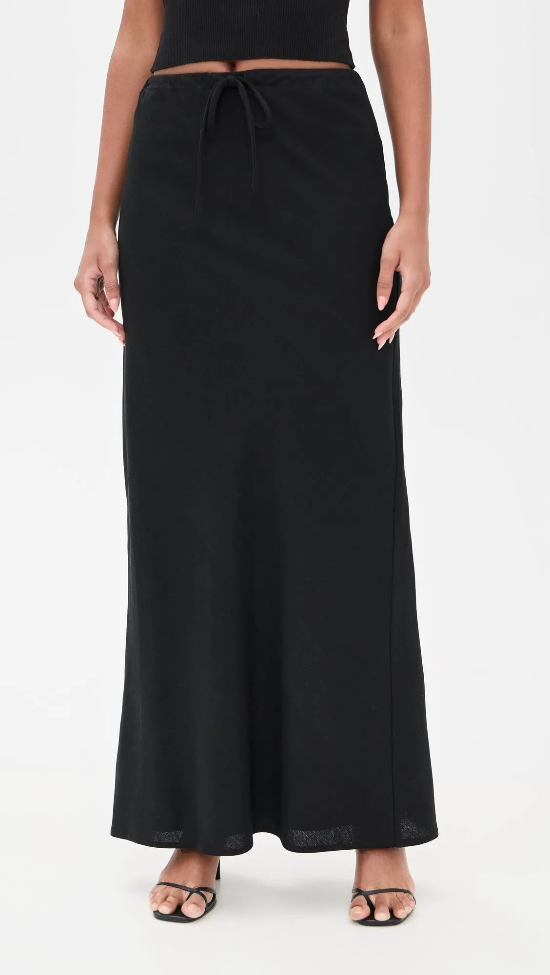 LINEN MAXI SKIRT sold by Wayf product image thumbnail 2