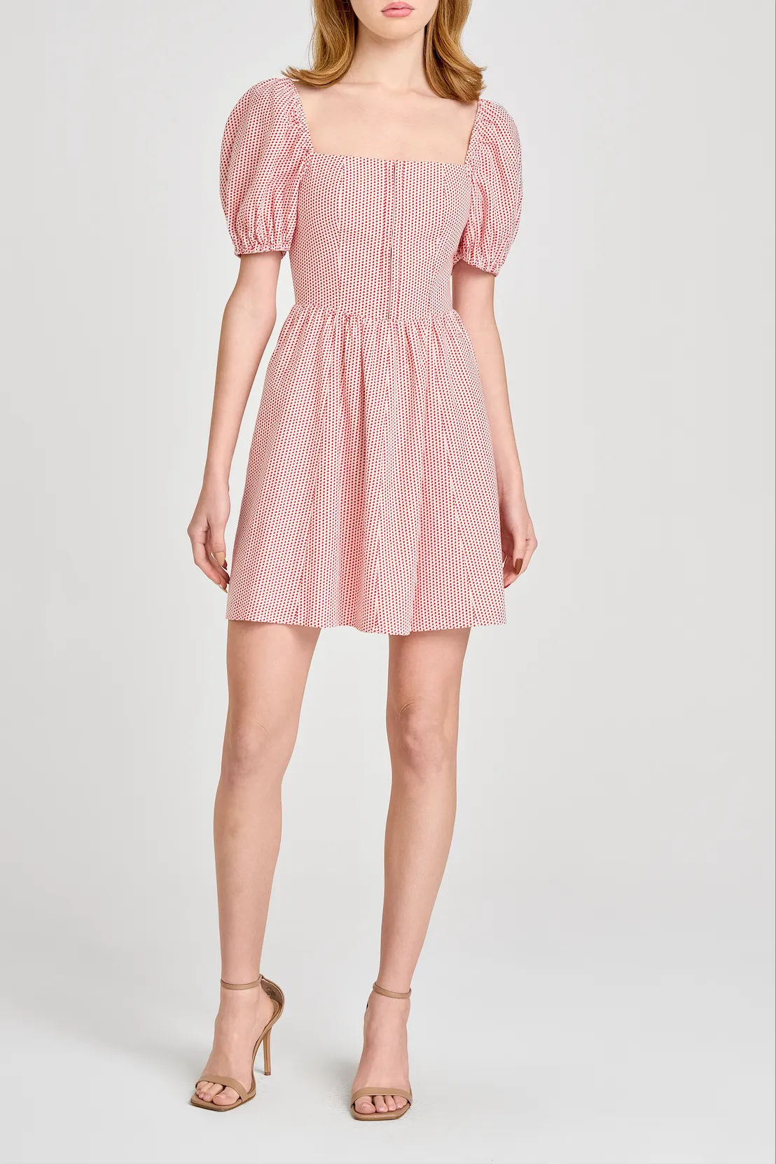 LEONIE SHORT SLEEVE MINI DRESS sold by Wayf