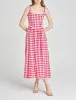 GRACIE GINGHAM MIDI DRESS sold by Wayf