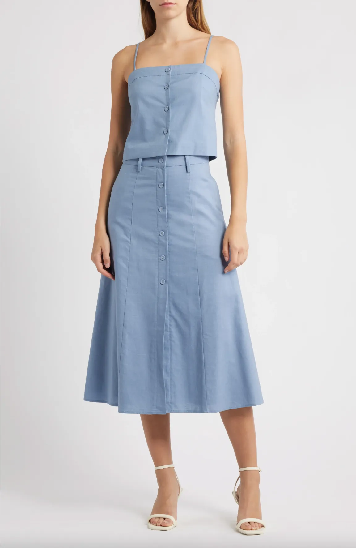 CYNTHIA MIDI SKIRT sold by Wayf product image thumbnail 2