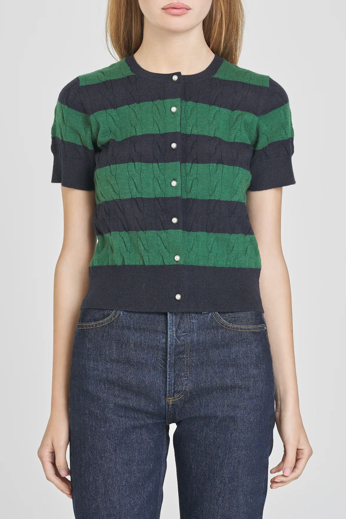 LUCILLE SHORT SLEEVE CARDIGAN sold by Wayf product image thumbnail 2