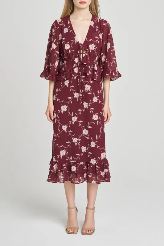 OJAI MIDI DRESS sold by Wayf