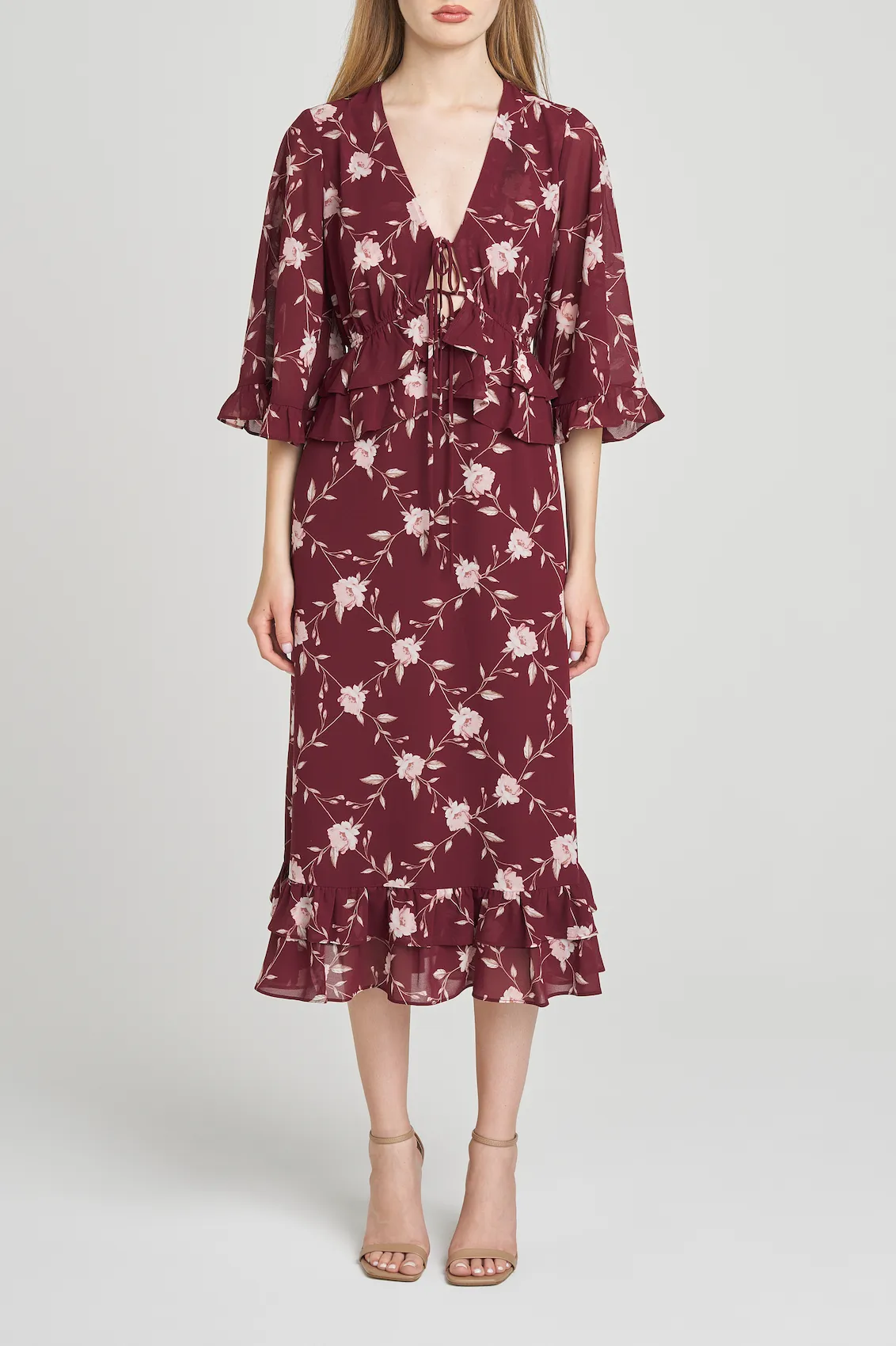 OJAI MIDI DRESS sold by Wayf