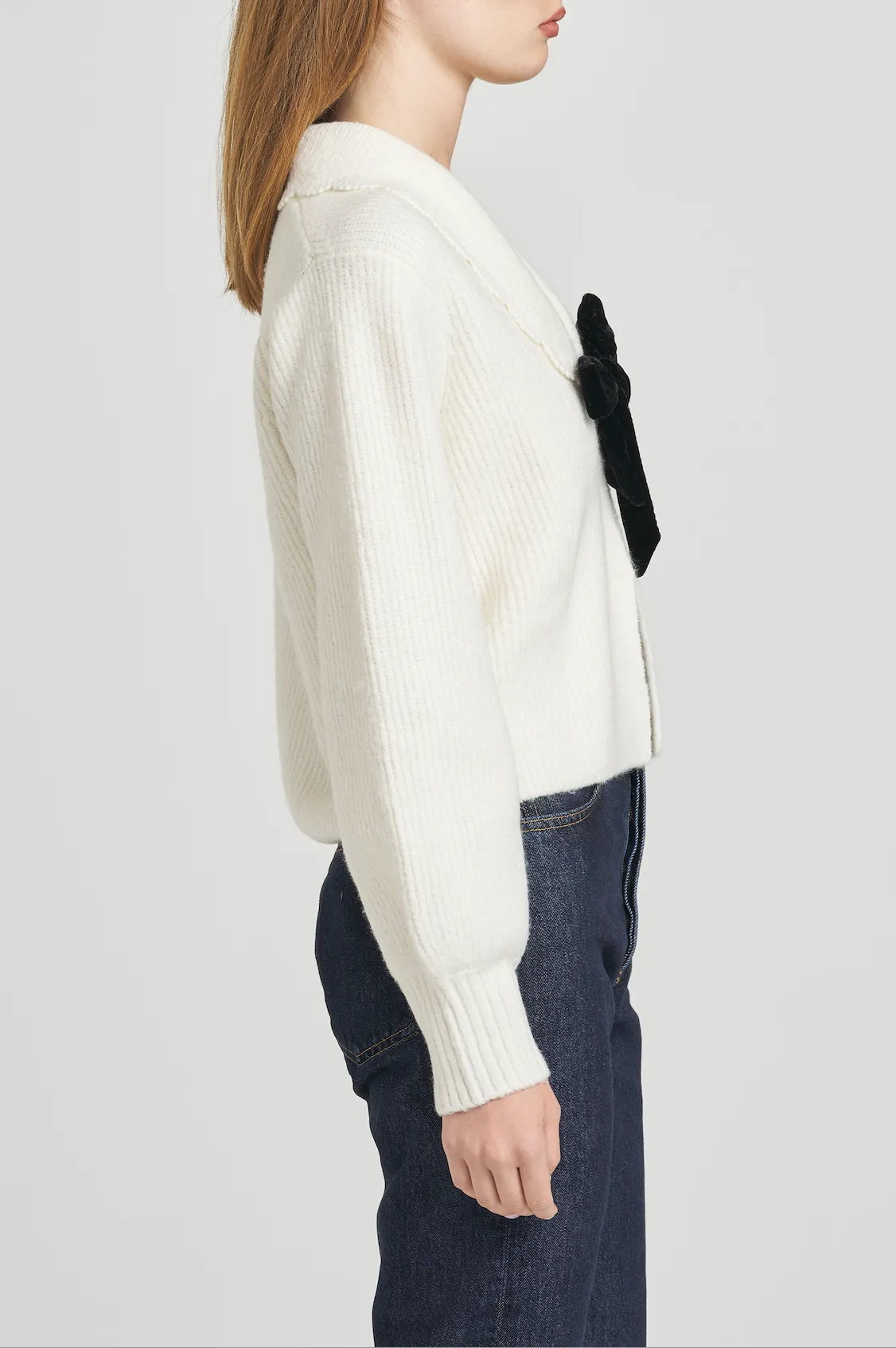 SLOANE BOW CARDIGAN sold by Wayf product image thumbnail 3
