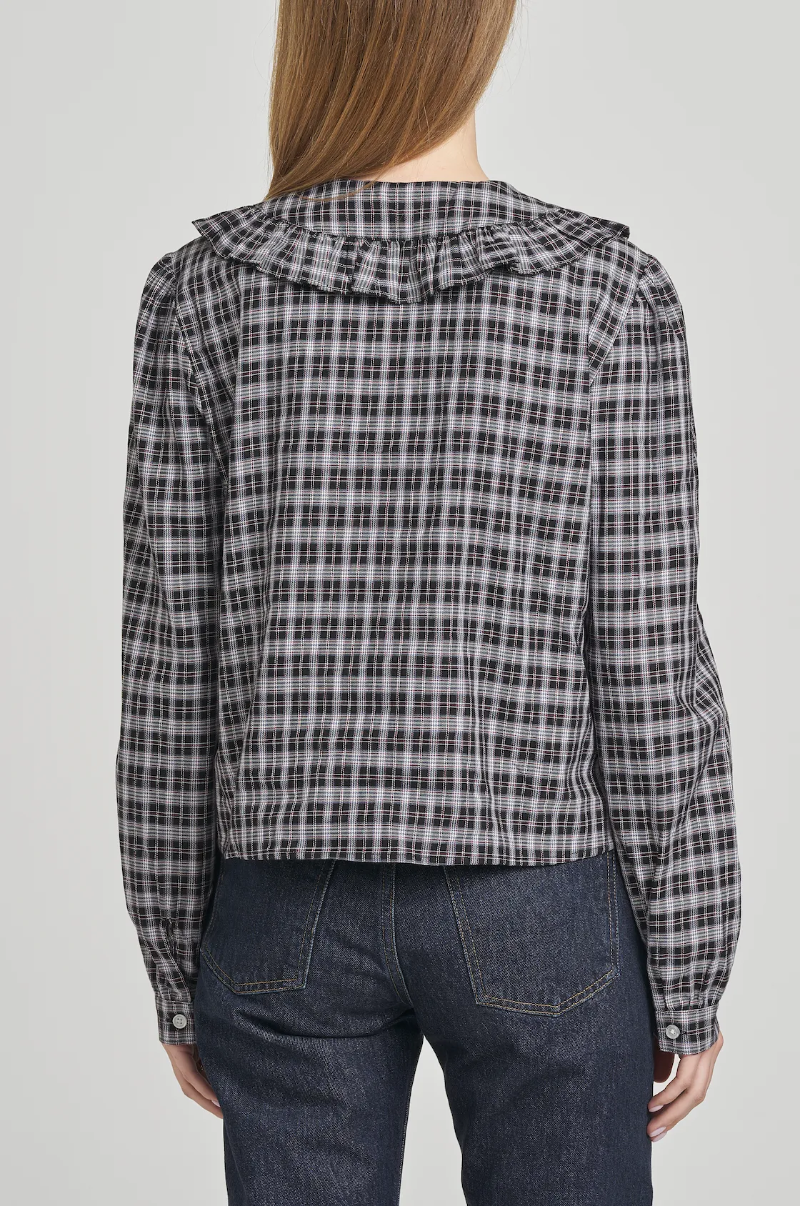 DOROTHY COLLARED BLOUSE sold by Wayf product image thumbnail 3