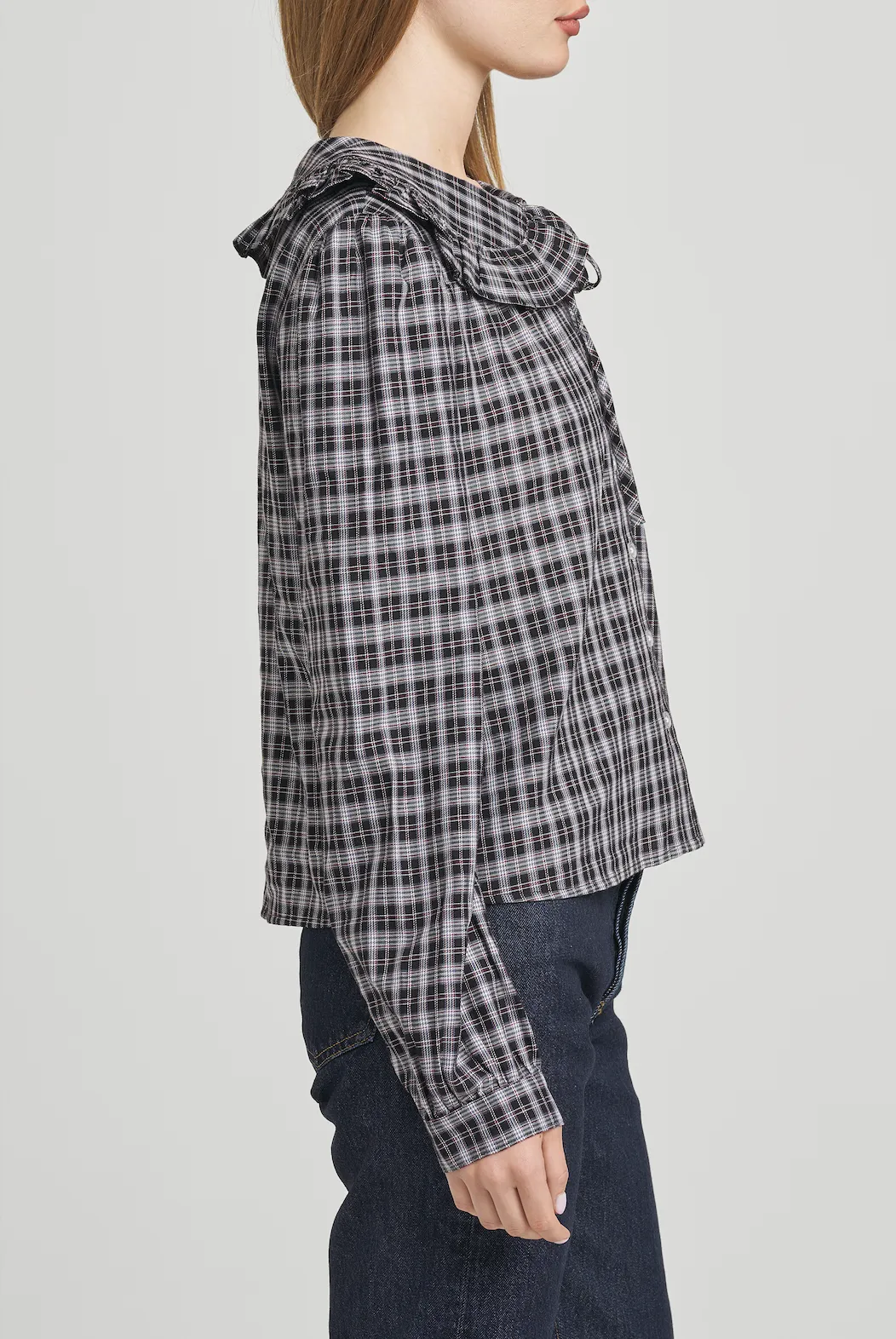 DOROTHY COLLARED BLOUSE sold by Wayf product image thumbnail 2