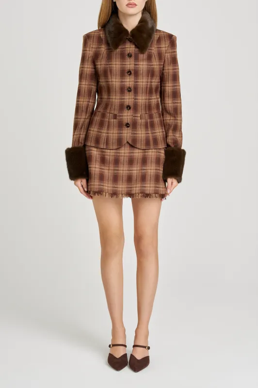 EMILY MINI SKIRT sold by Wayf