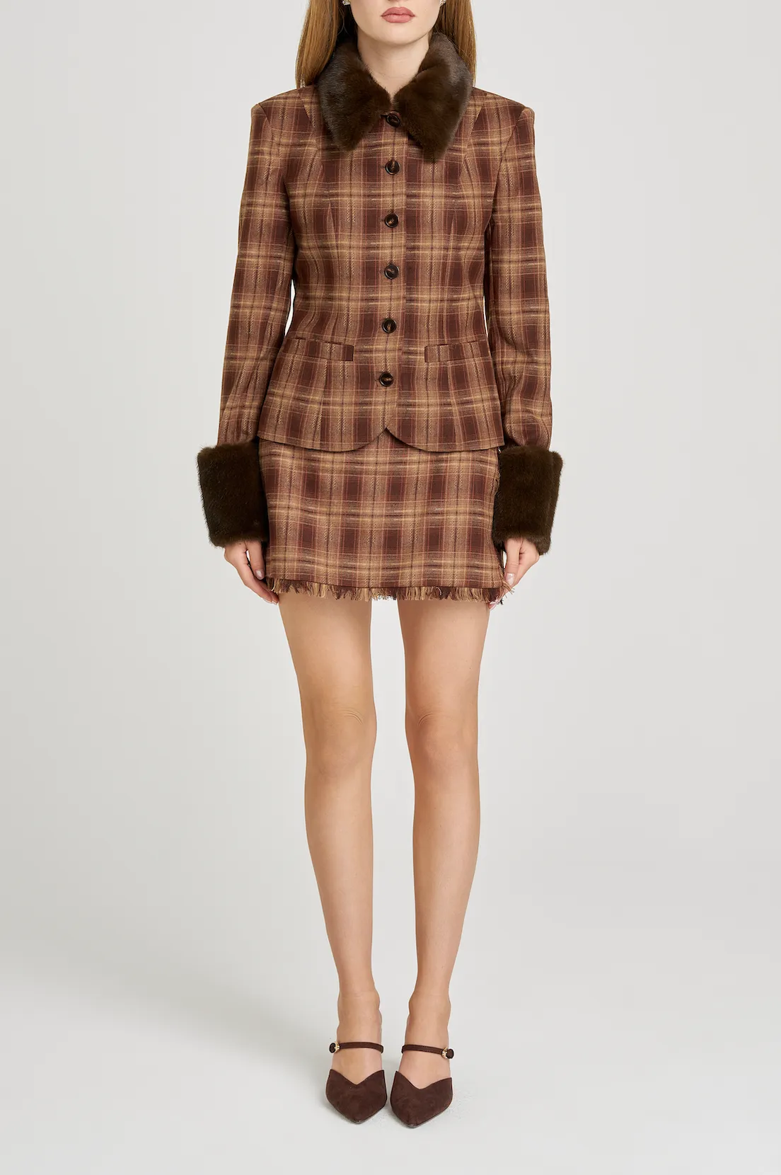 EMILY MINI SKIRT sold by Wayf