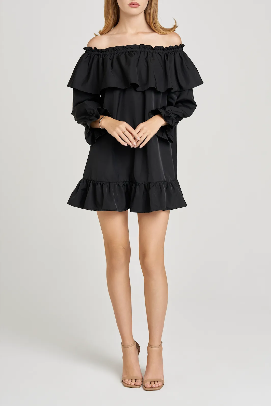 JANE OFF SHOULDER DRESS sold by Wayf