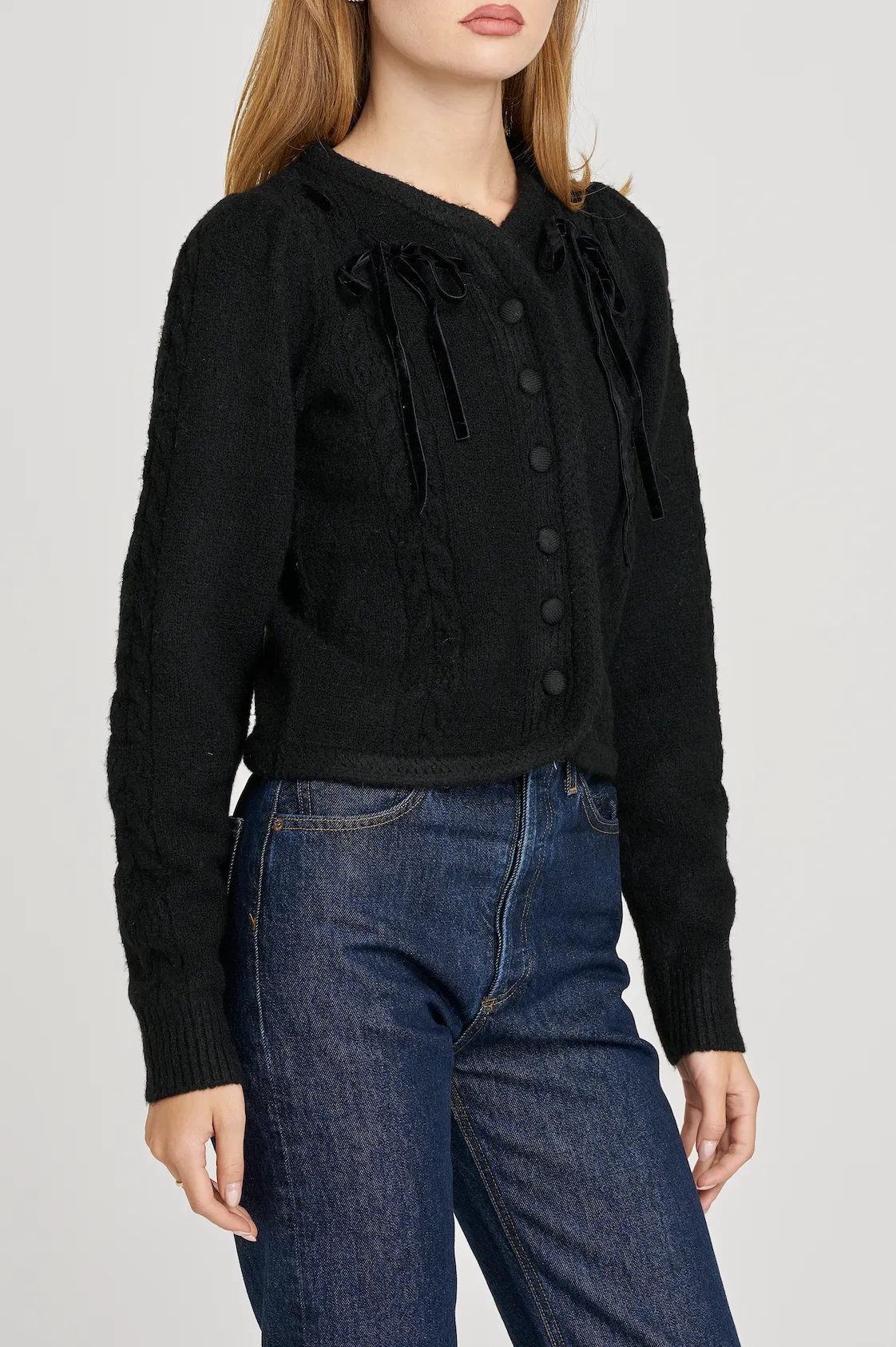 JACKIE CABLEKNIT SWEATER sold by Wayf product image thumbnail 4